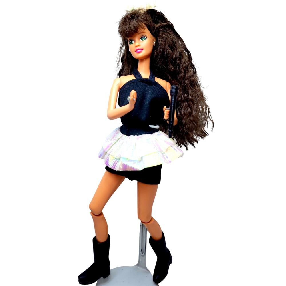 1994 Vintage Dance Moves Fully Articulated Teresa Barbie Re-Styled